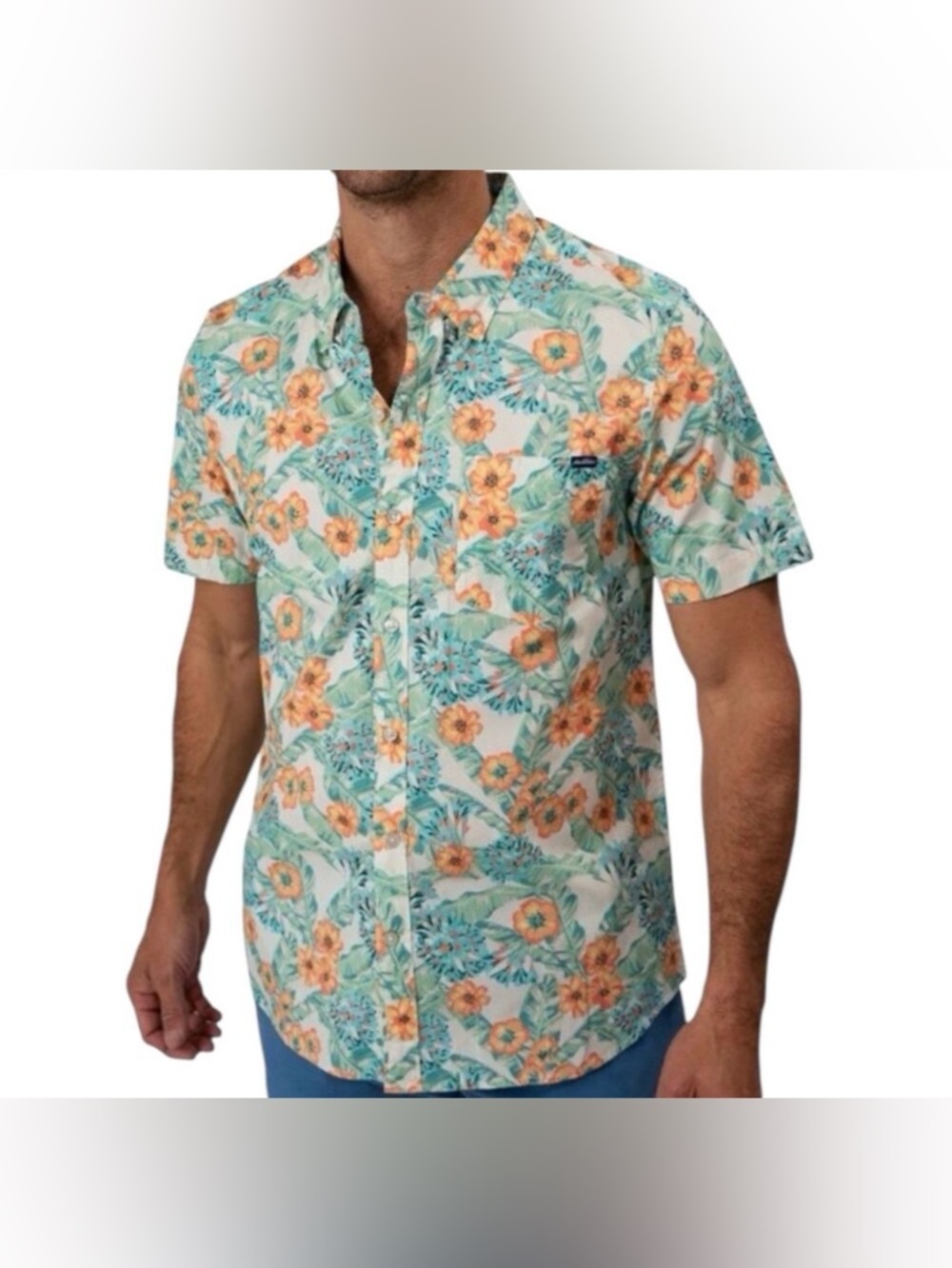 Chubbies "The Flower the Leader" Friday Shirt XL